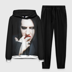 Мужской костюм с толстовкой 3D Marilyn Manson