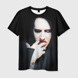 Мужская футболка 3D Marilyn Manson