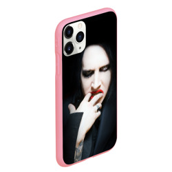 Чехол для iPhone 11 Pro Max матовый Marilyn Manson - фото 2