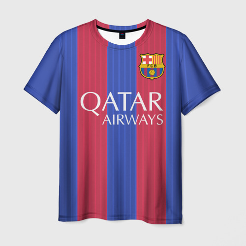 Мужская футболка 3D Барселона форма, цвет 3D печать