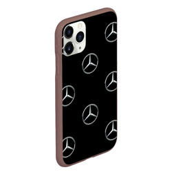 Чехол для iPhone 11 Pro Max матовый Mercedes - фото 2