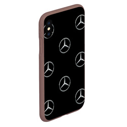 Чехол для iPhone XS Max матовый Mercedes - фото 2