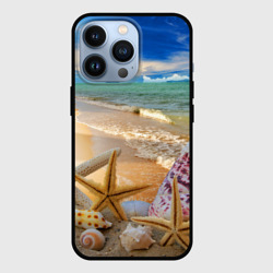 Чехол для iPhone 13 Pro Морской пляж 2