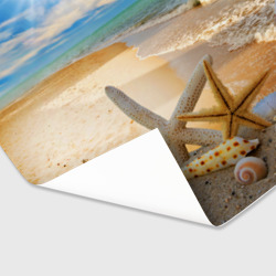 Бумага для упаковки 3D Морской пляж 2 - фото 2