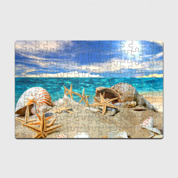 Головоломка Пазл магнитный 126 элементов Морской пляж 4