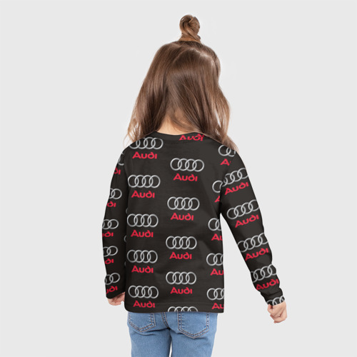 Детский лонгслив 3D Audi - фото 6