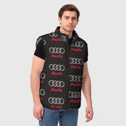 Мужской жилет утепленный 3D Audi - фото 2