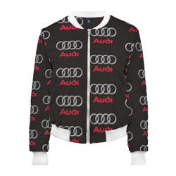 Женский бомбер 3D Audi