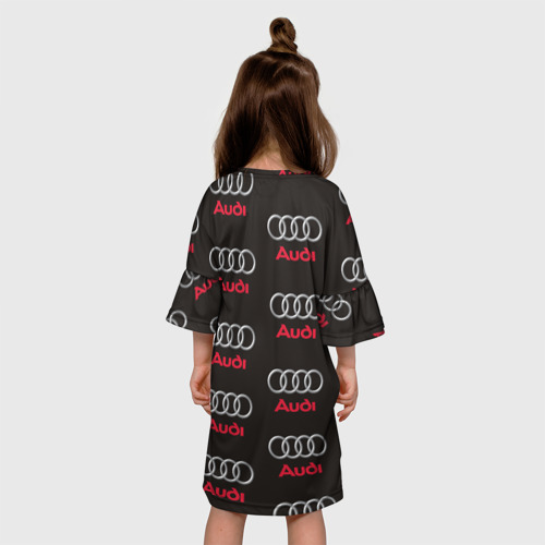 Детское платье 3D Audi, цвет 3D печать - фото 5
