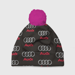 Шапка 3D c помпоном Audi