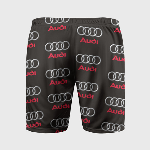 Мужские шорты спортивные Audi, цвет 3D печать - фото 2