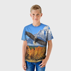 Детская футболка 3D Орел - фото 2