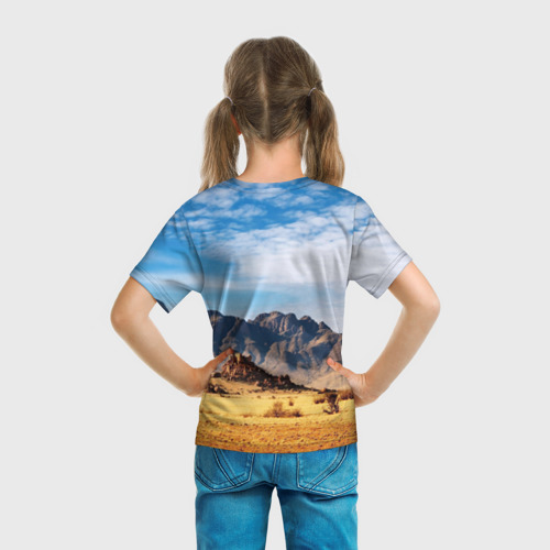 Детская футболка 3D Орел, цвет 3D печать - фото 6
