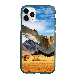 Чехол для iPhone 11 Pro матовый Орел