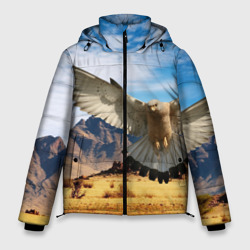 Мужская зимняя куртка 3D Орел