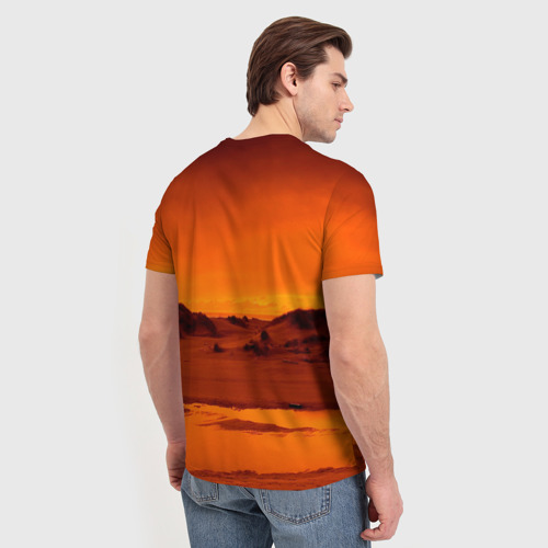 Мужская футболка 3D Орел, цвет 3D печать - фото 4