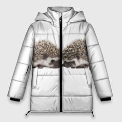Женская зимняя куртка Oversize Ежик 3