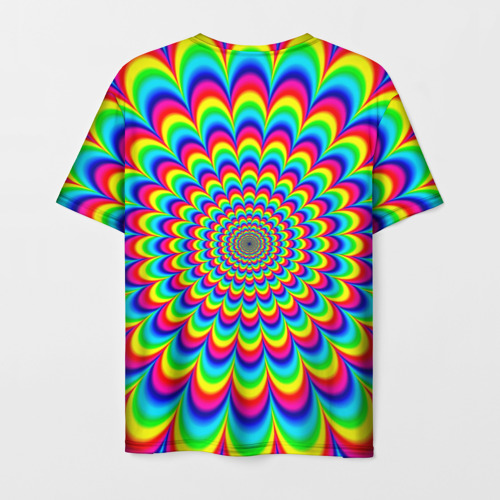 Мужская футболка 3D Psychedelic, цвет 3D печать - фото 2