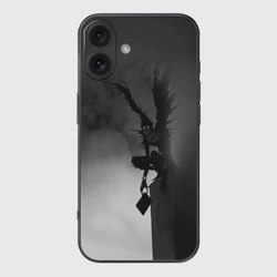 Чехол для iPhone 16 силиконовый с защитой камеры Тетрадь смерти 6