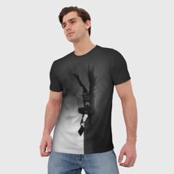 Мужская футболка 3D Тетрадь смерти 6 - фото 2