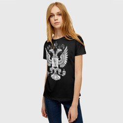 Женская футболка 3D Двуглавый орел - фото 2
