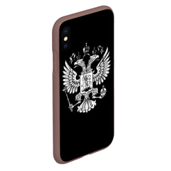 Чехол для iPhone XS Max матовый Двуглавый орел - фото 2