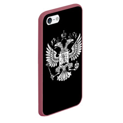 Чехол для iPhone 5/5S матовый Двуглавый орел - фото 2