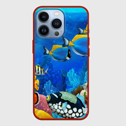 Чехол для iPhone 13 Pro Экзотические рыбки