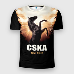 Мужская футболка 3D Slim CSKA the best