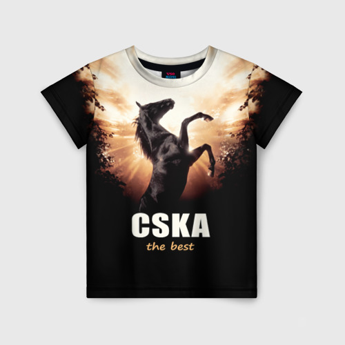 Детская футболка 3D CSKA the best