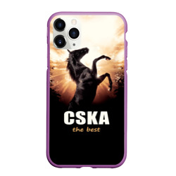 Чехол для iPhone 11 Pro Max матовый CSKA the best