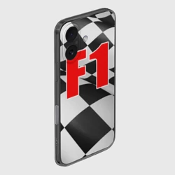 Чехол для iPhone 16 силиконовый с защитой камеры Формула 1 - фото 2