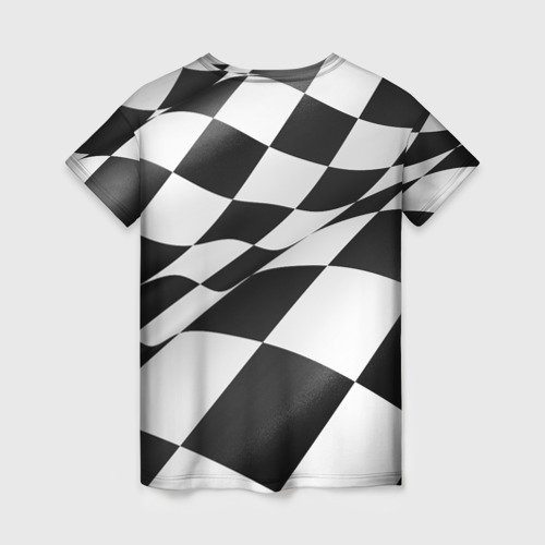 Женская футболка 3D Формула 1, цвет 3D печать - фото 2