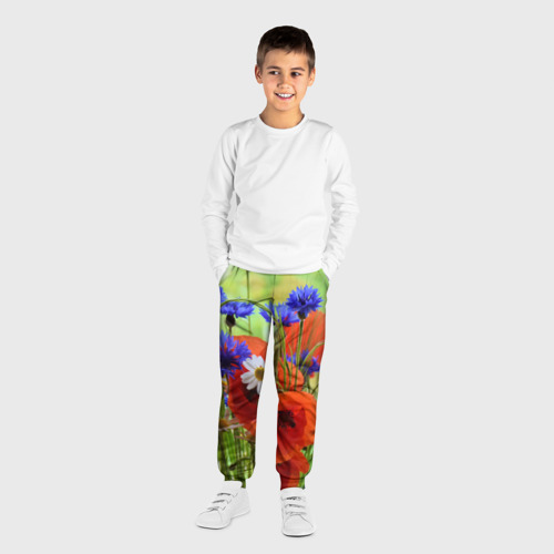 Детские брюки 3D Маки 7, цвет 3D печать - фото 4