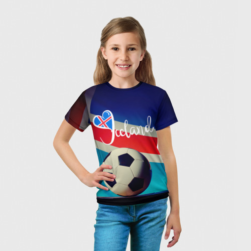 Детская футболка 3D Исландия - фото 5