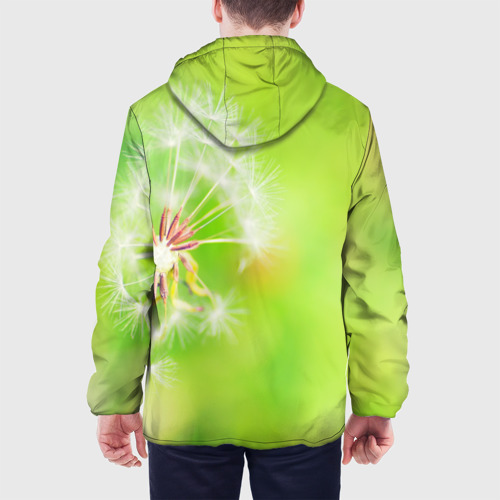 Мужская куртка 3D Одуванчик, цвет 3D печать - фото 5