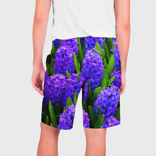 Мужские шорты 3D Цветы, цвет 3D печать - фото 2