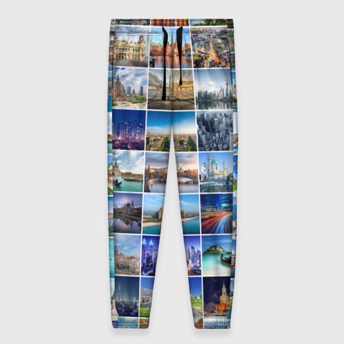 Женские брюки 3D Страны мира 9х9
