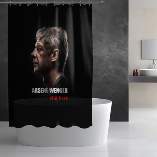 Штора 3D для ванной Arsene Wenger (Arsenal) - фото 2