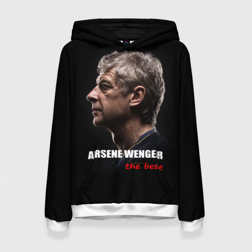 Женская толстовка 3D Arsene Wenger (Arsenal), цвет 3D печать