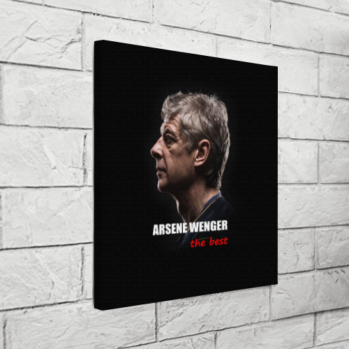 Холст квадратный Arsene Wenger (Arsenal) - фото 3