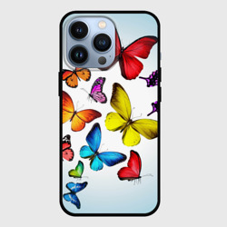 Чехол для iPhone 13 Pro Butterflies