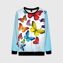 Женский свитшот 3D Butterflies