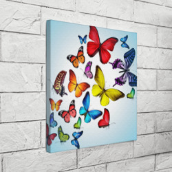 Холст квадратный Butterflies - фото 2