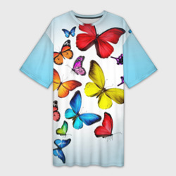 Платье-футболка 3D Butterflies