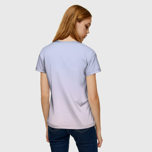Женская футболка 3D Париж, цвет 3D печать - фото 4