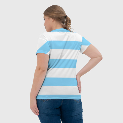 Женская футболка 3D Якорь, цвет 3D печать - фото 7