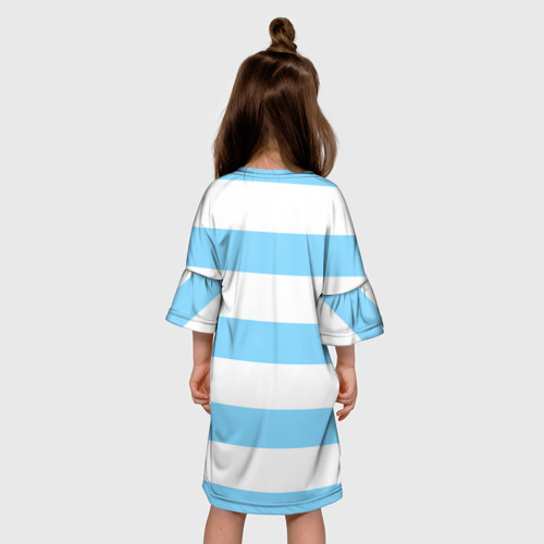 Детское платье 3D Якорь, цвет 3D печать - фото 5