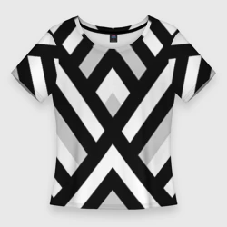 Женская футболка 3D Slim Полоски