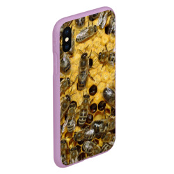 Чехол для iPhone XS Max матовый Пчела - фото 2